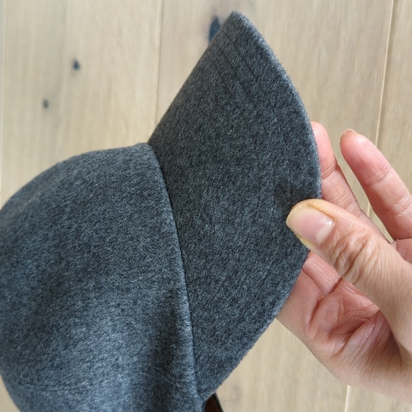 ZEGNA Logo Embroidered Metallic Cashmere Baseball Cap Size small - Picture 8 of 9